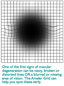 Amsler Grid  Macular Degeneration Foundation